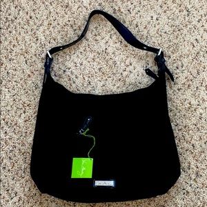 Vera Bradley black hobo bag new with tags